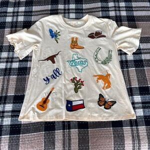 Cream Graphic T-Shirt